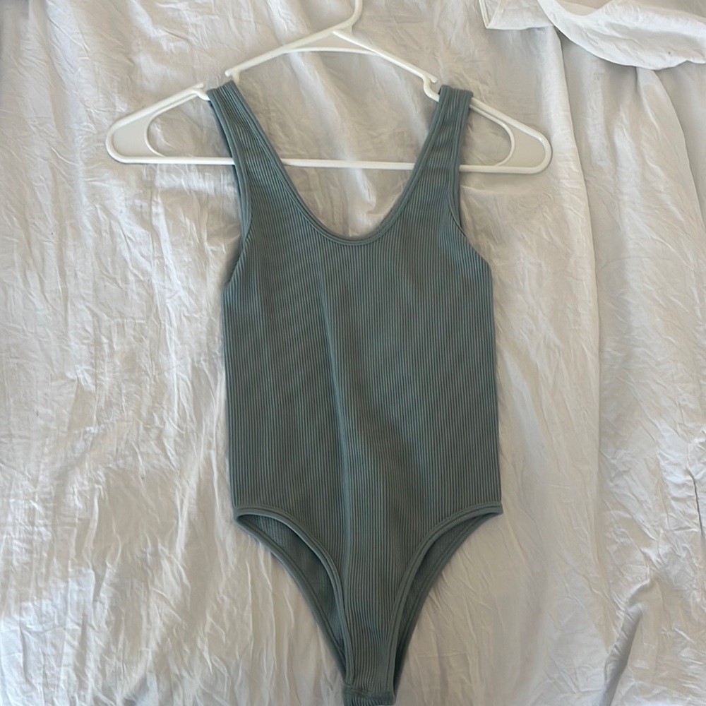 Zara ribbed bodysuit